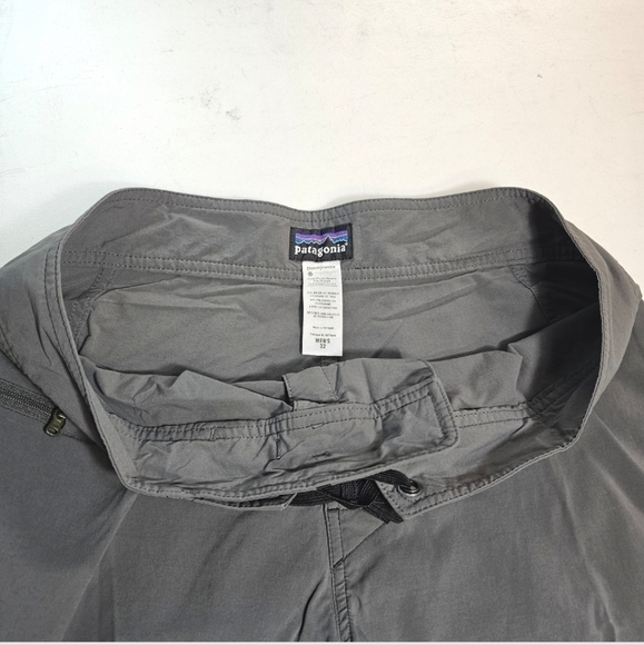 Patagonia Men's Size 32 Gray Beach Coastal Board Surf Swim Shorts Swim Suit - Picture 5 of 11